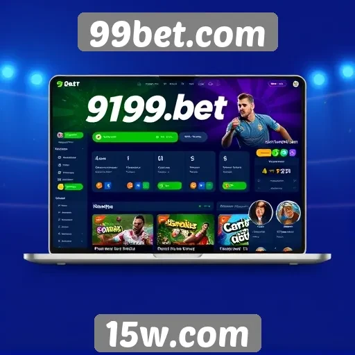 Experiência do usuário na interface do 99bet.com